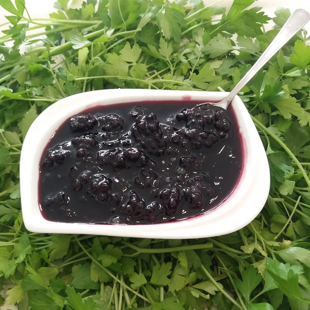 Böğürtlen Reçeli Karamuk 370 gr kavanoz - Görsel 3