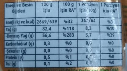 Tereyağı- 500gr'lık paket - Görsel 2