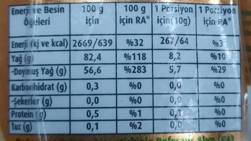 Tereyağı- 500gr'lık paket - Görsel 2