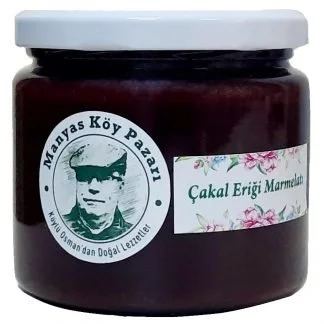Çakal Eriği Marmelatı 370 gr'lık kavanoz-Şekerli