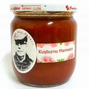 doğal ev yapımı kuşburnu marmelatı