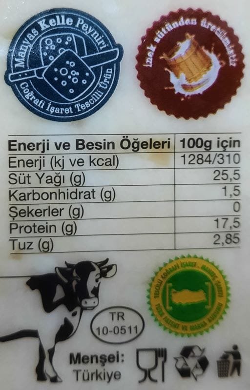 Mahlıç Peyniri-Manyas Kelle Peyniri-Mihaliç Peyniri - Görsel 2