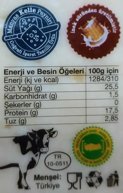 Mahlıç Peyniri-Manyas Kelle Peyniri-Mihaliç Peyniri - Görsel 2