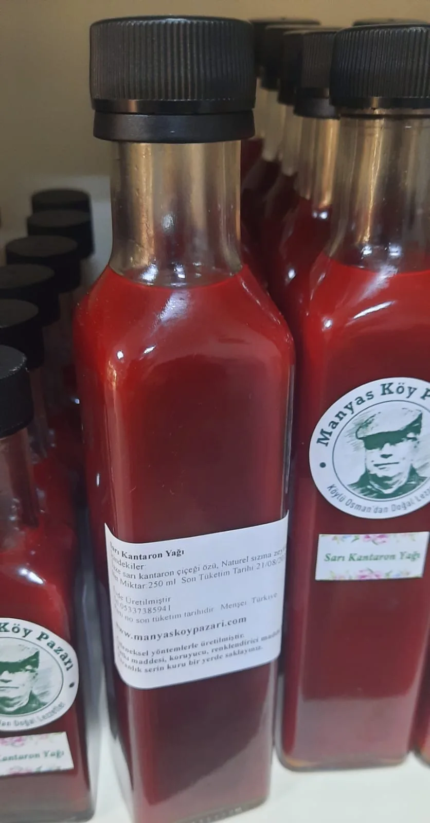 Ev Yapımı Sarı Kantaron Yağı Doğal - 250ml - Görsel 10