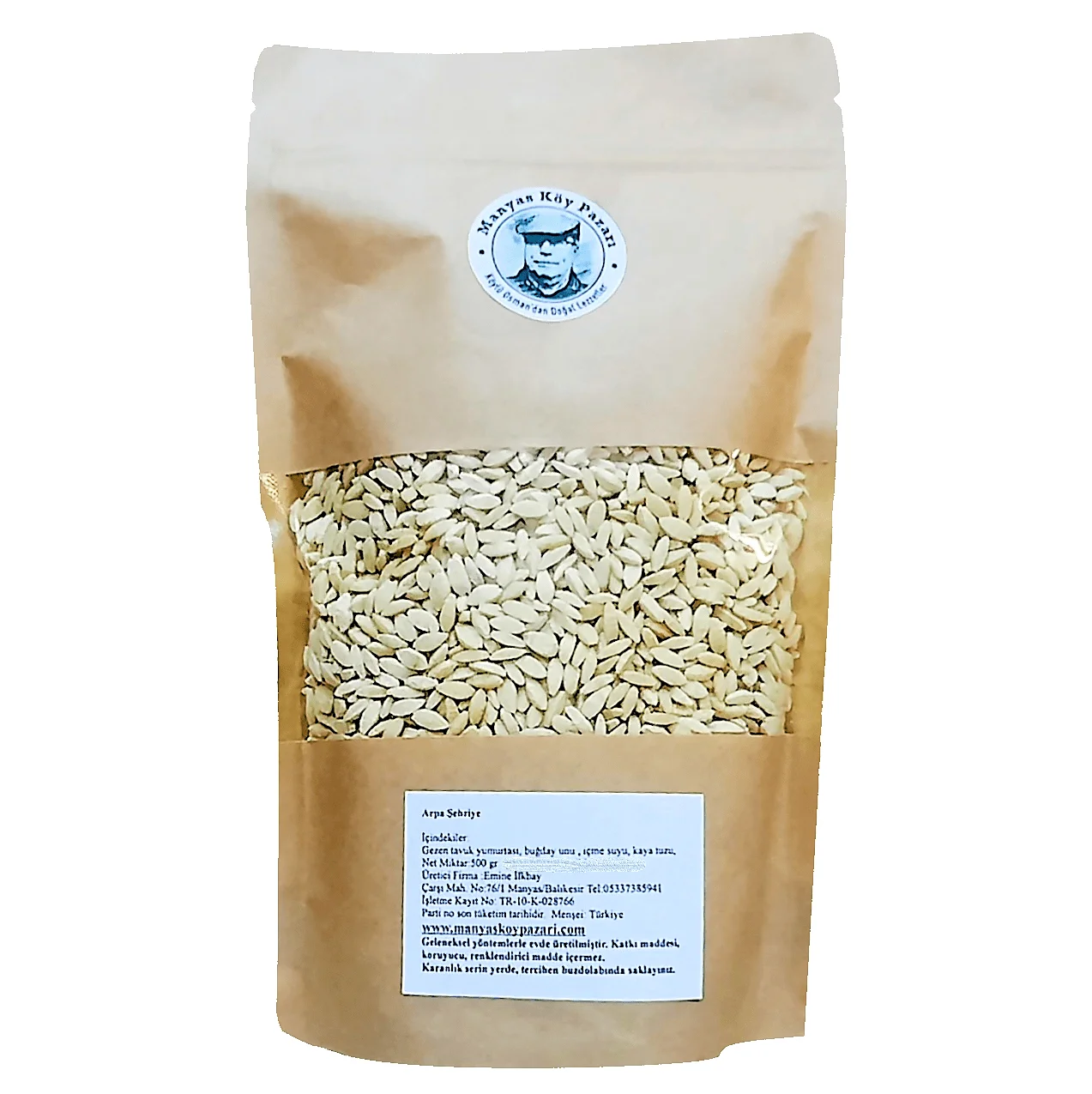 Arpa Şehriye - Sade Arpa Şehriye - 500 gr